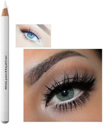 Wonholli White Eyeliner Pencil, Soft Highlighter 2 g(WHITE)