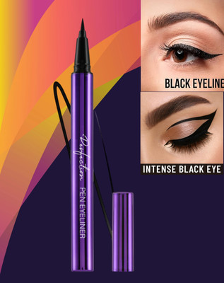 DARVING Black Color Smudge Proof Long Lasting And Waterproof Pen Eyeliner 0.6 ml(BLACK)