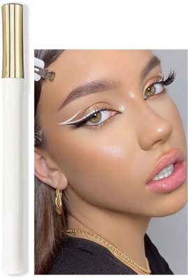 GABBU New Pure white sketch liner for eye makeup easy to use 2.5 ml(white)
