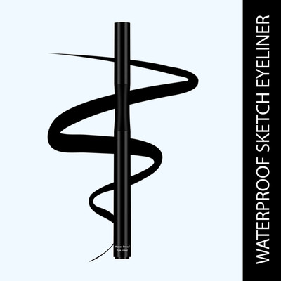 USBK Deep Black Sketch Eyeliner Waterproof & Smudge-Proof 2 ml(BLACK)
