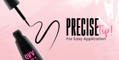 DARVING Skyliner Liquid Matte Eyeliner Transfer Proof upto 12 hrs 4.5 ml(BLACK)