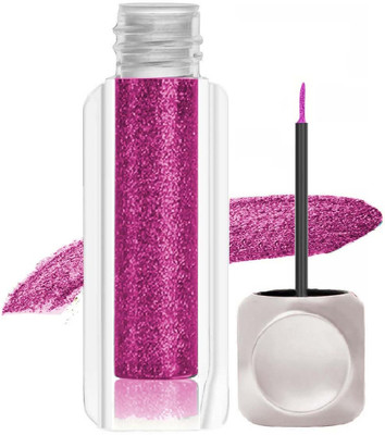 MYEONG Shiny Pink liquid glitter shimmer metallic eyeshadow eyeliner 3.5 ml(Shiny Pink)