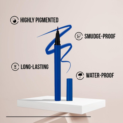 GFSU - GO FOR SOMETHING UNIQUE Long Lasting Water Proof Liquid Sketch Eyeliner Pen 6 ml(blue)