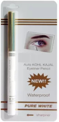 WECHARMERZ Waterproof & Long Lasting Sketch White Pen Eyeliner 1.5 g(White)