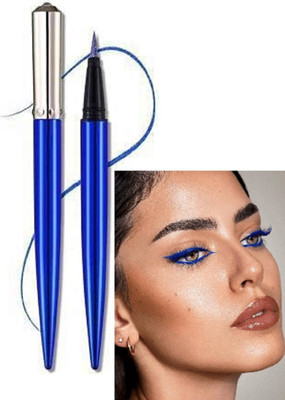 GABBU Liquid Eye Liner | Blue | Long Lasting | Matte Finish | Smudge Proof 1.5 g(blue)