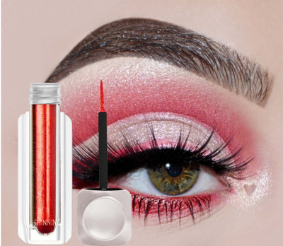 manasona Red Eyeliner Long Lasting Waterproof Eyeliner,High Pigmented Smudge-proof 3.5 g(Red)