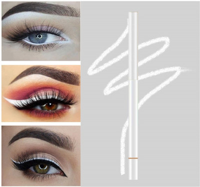 GFSU - GO FOR SOMETHING UNIQUE Eyeliner Pencil White, Long Lasting, Highly Pigmented, No Smudging, 1.5 g(White)