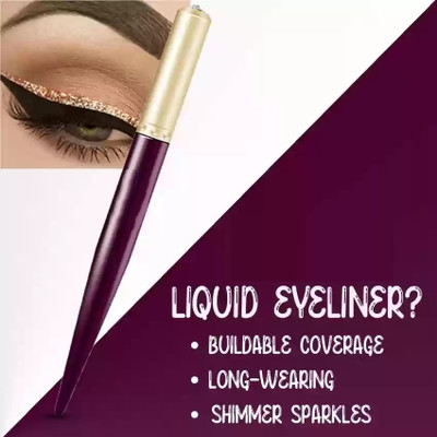 GFSU - GO FOR SOMETHING UNIQUE Eyeliner Pencil Long & Lasting Shimmer Eye Liner Shadow Makeup 1.5 ml(brown)