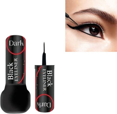 RED4 beautyy Eyeliner Long Lasting Waterproof Soft abd Creamy rich Color Blendable 6 ml(Black)