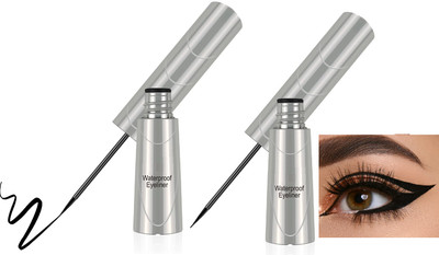 ADJD Long Lasting Matte Waterproof Liner - Smudge Proof 12 ml(BLACK)