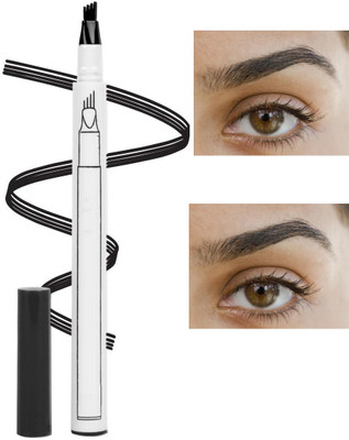 GFSU - GO FOR SOMETHING UNIQUE Tattoo Eyebrow Pen Four Tips Long-Lasting Waterproof Brow And Tint Dye 1 ml 1 ml(BLACK)