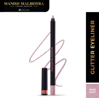 MyGlamm Manish Malhotra Glitter Eyeliner -Rose Dust 1.2 g(Rose Dust)