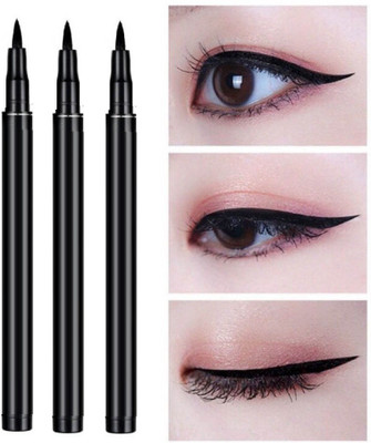 REIMICHI PERFECT MATTE LOOK WATER PROOF SKETCH EYE LINER PACK OF 3 7.5 g(black)