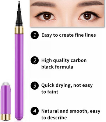 MYEONG Long Lasting Smudge Proof Sketch Pen Eyeliner 1.5 g(BLACK)