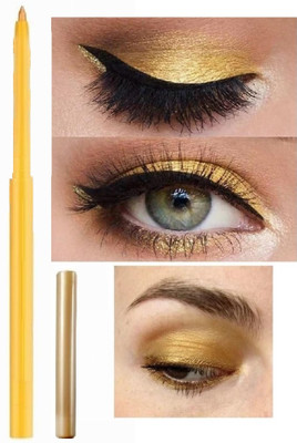 Vyomiris GOLD CRAYON KAJAL FOR SMOKEY EYE LOOK 1.5 g(GOLD)