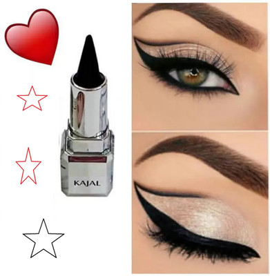 EVERERIN BEST AND PERFECT FOR EYE MAKE UP USE KAJAL(BLACK, 2.5 g)