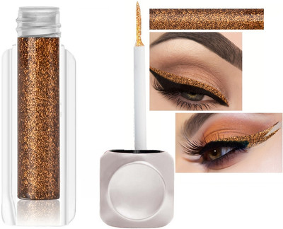 GULGLOW99 EYELINER GLITTER SHINE LONG LASTING ,WATERPROOF 3.5 g(GOLD)