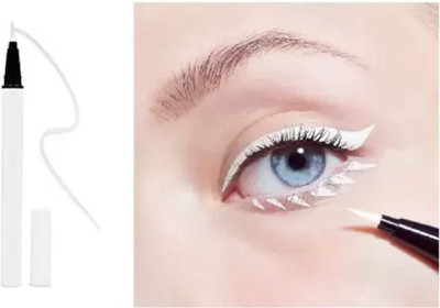 Yuency EYE LOOK SKETCH PEN EYE LINER WHITE COLOR 3 ml(WHITE)