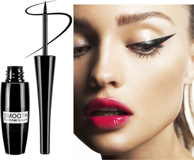 Yuency Instant Dry Water & Smudge Proof Long Lasting Liquid EyeLiner 5 g(black)