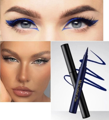 SEUNG Professional Matte Mini Sketch Eyeliner Pen 2.4 ml(black, BLUE)