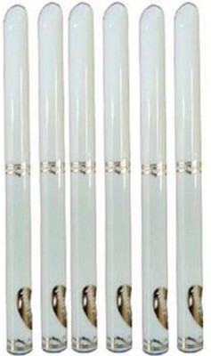 Elecsera Waterproof Eyeliner Black Pack of 6pcs 2.5 g(Black)