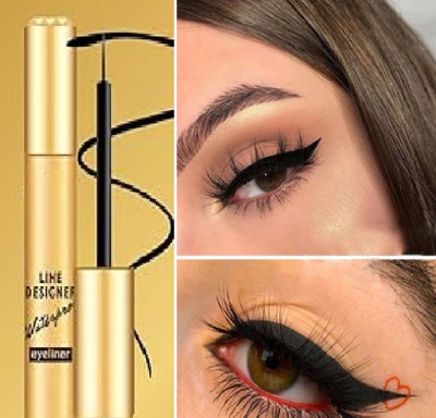 GFSU - GO FOR SOMETHING UNIQUE eyeliner liquid matte long lasting waterproof smudge-proof eyeliner 8 ml(BLACK)