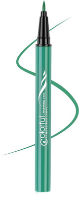 CATERINACHIARA Green Smudge proof green sketch liquid eyeliner 1 ml(green)