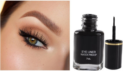 Wonholli Waterproof And Long Lasting Liquid Eyeliner 7 ml(BLACK)