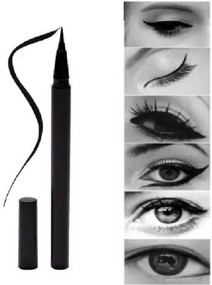 AMOSFIA 24H Smudge Free ,Water Proof Lines & Designs Sketch Eye Liner 5 g(Bold Black)
