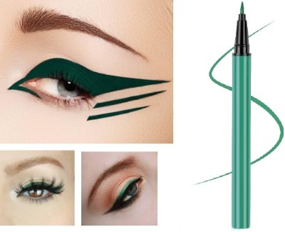 BLUEMERMAID NEW GREEN SKETCH EYELINER FOR EYE MAKEUP 2 ml(GREEN)