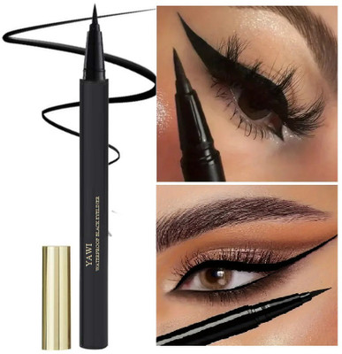 YAWI Professional & Everyday Use -Ultra-Fine Tip for Dramatic 3D Eye Makeup Liner 0.35 ml(Black)