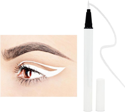 Amaryllis Professional makeup look white liquid sketch eyeliner 2 g(WHITE)
