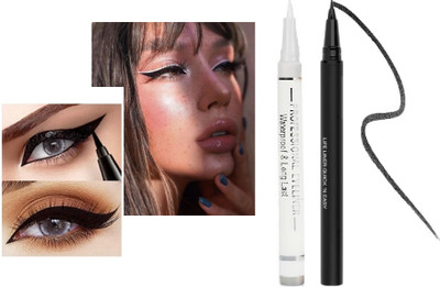USBK Sketch Pen Smudge Proof Eyeliner 4.1 g(WHITE, BLACK)