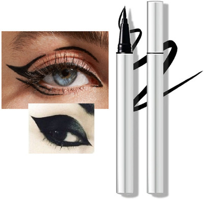 tanvi27 New Long Lasting & Water Proof Super Liquid Eyeliner Pen 1.2 ml(SILVER)