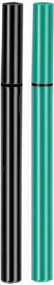 tanvi27 Green and black Smudge proof & water proof sketch eye liner 6 g(Green and black)