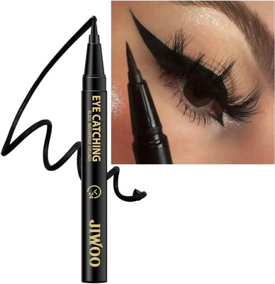 Jiwoo Eyeliner Pen for Long-Lasting, Smooth Eye Definition 0.55 ml(JET BLACK)