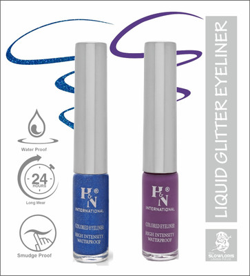HIGHLIGHT NAILS HN-EL1-CB (EL1-05 ) ( EL1-12) 6 ml(GLITTER BLUE::PLUM)