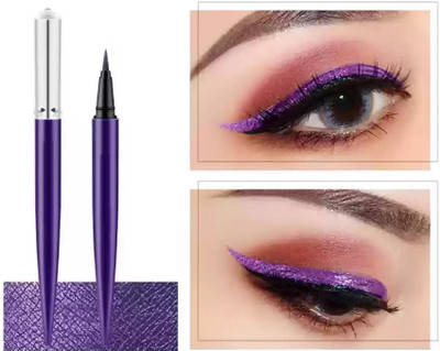 GFSU - GO FOR SOMETHING UNIQUE EYELINER SHIMMER PURPLE EYELINER LONG LASTING AND WATERPROOF 1.5 g(purple)