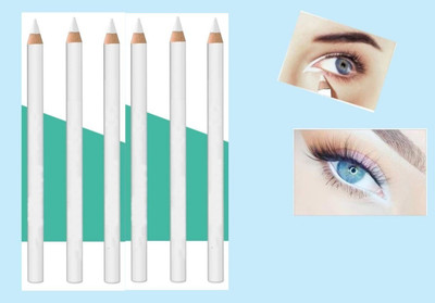 GABBU White Eyeliner Pencil Waterproof Long Lasting Eye Liner 12 g(white)