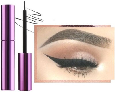 Latixmat Eyeliner Waterproof, Matte, One stroke application, Long-lasting, Quick-drying 6 g(BLACK)