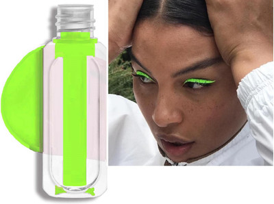 GULGLOW99 Liquid Eyeliner with Waterproof & Smudge-Proof Formula Neon Green 3.5 g(NEON GREEN)