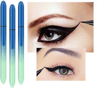 Latixmat Fine Tip Super Liner Waterproof With Flak & Smudge Proof Long Lasting 4.5 ml(Black)