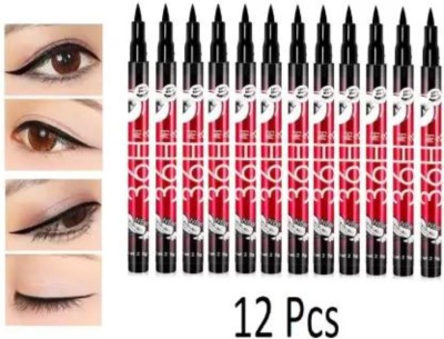 Valhalla longlasting waterproof smudgeproof black pen eyeliner 30 g(black)