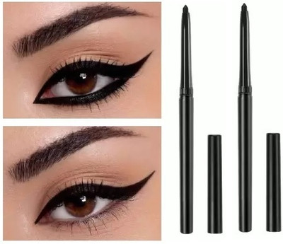 Libline WATERPROOF CRAYON KAJAL MATTE FINISH 4 g(BLACK)