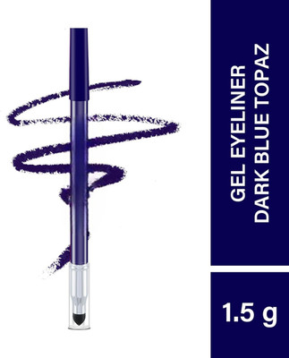 Richee Play n Blend Gel Eyeliner | One Stroke Application 1.5 g(Dark Blue Topaz)