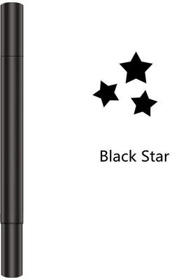 Wiffy super Eyeliner Star Pattern 2 IN 1 EYE;LINER PACK OF 1 10 g(BLACK)