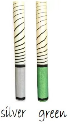 Luipui trending waterproof silver eye liner and green eye liner pack of 2 10 ml(silver, GREEN)