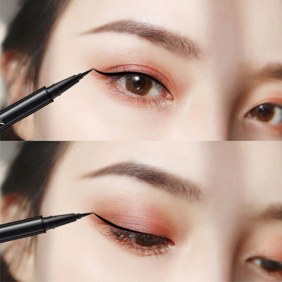 REIMICHI Eyeliner Pen, Black, Smudge Proof and Waterproof Precision for Long Lasting 2.4 g(BLACK)