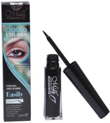 MN Long Lasting Liquid Eyeliner 2.5 ml(Black)