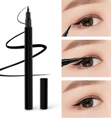 HUZURLU Long Lasting Water Proof Liquid Sketch Eyeliner Pen 1.5 ml(BLACK)